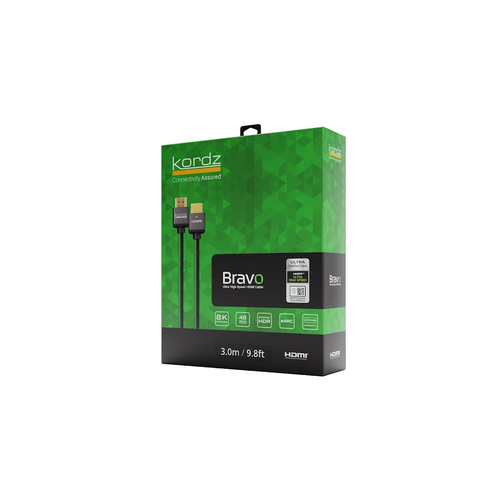 Kordz Bravo Ultra High Speed 48Gbps HDMI Cable (HDMI 傳輸線)