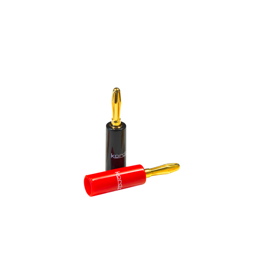One Series Speaker Cable Banana Plug（紅+黑各一粒）